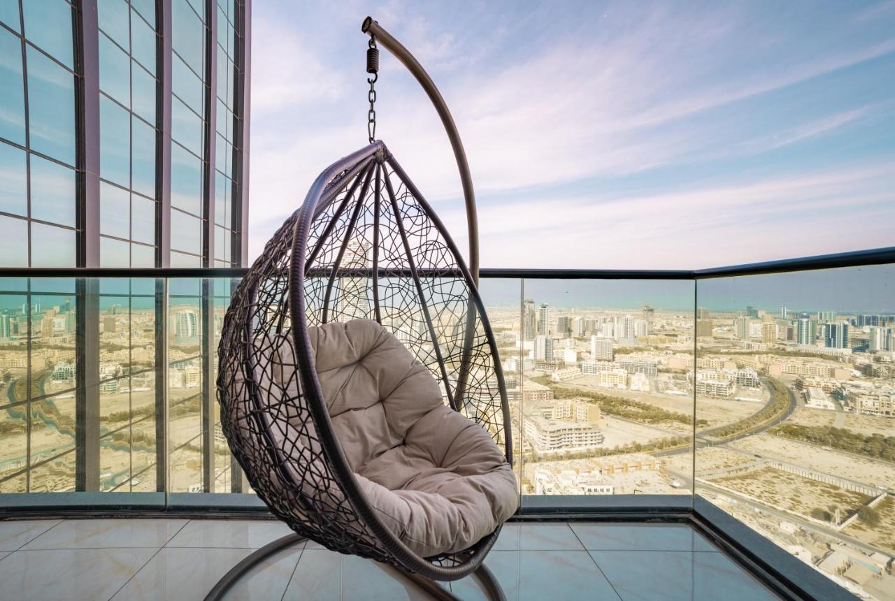 Sky View Tower Apartments Дубай Экстерьер фото